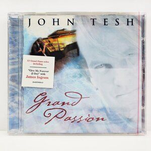 John Tesh Grand Passion CD 1998 Piano New Age Music Sealed